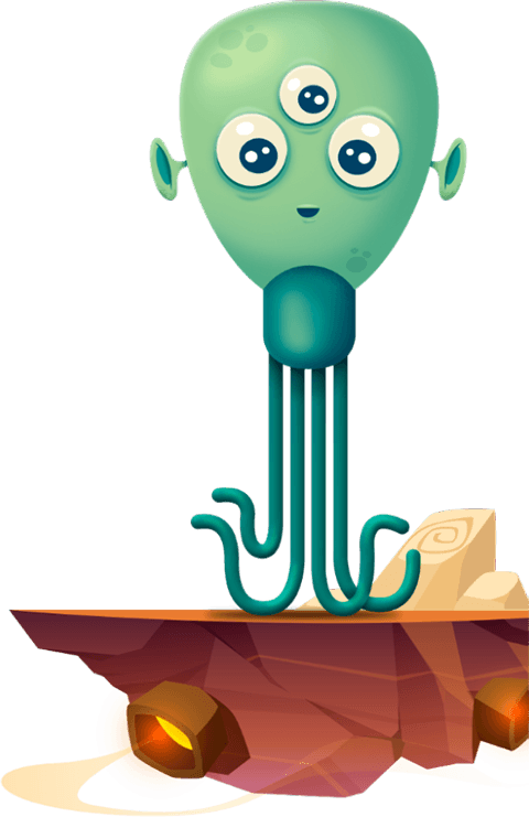 Alien With Tentacles